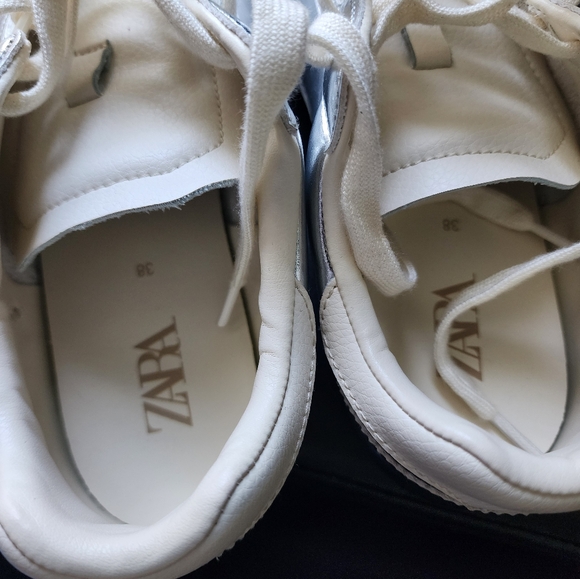 ZARA Metallic Running Sneakers - Picture 9 of 9